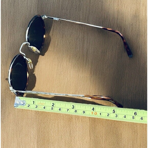 Vintage 90’s GITANO III Women’s Sunglasses Gold Tone Tortoise Shell Frame RARE main image 6